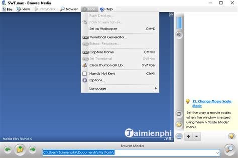 SWF.max Flash Player 2.3.0